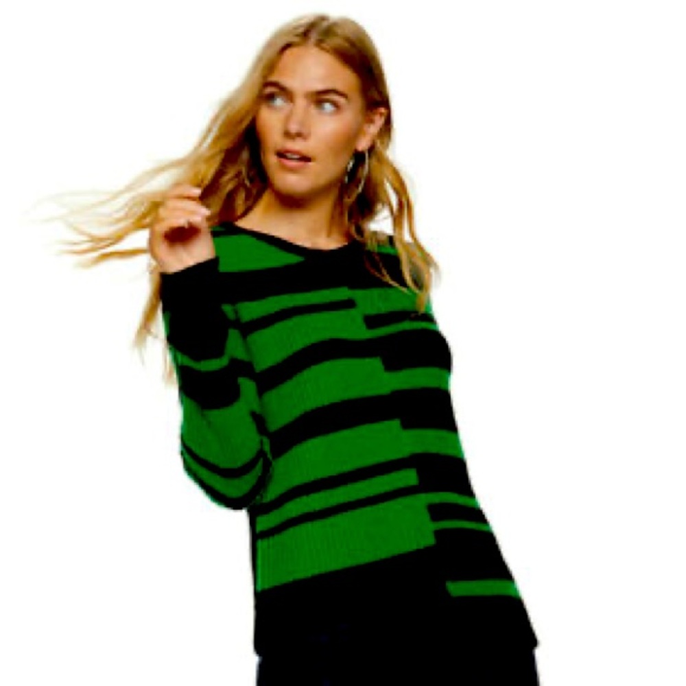 Nine West Green sweater in size L